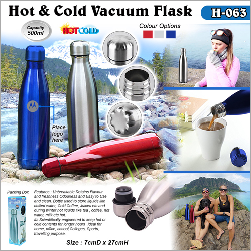 Hot Cold Flask Bottle H – 063