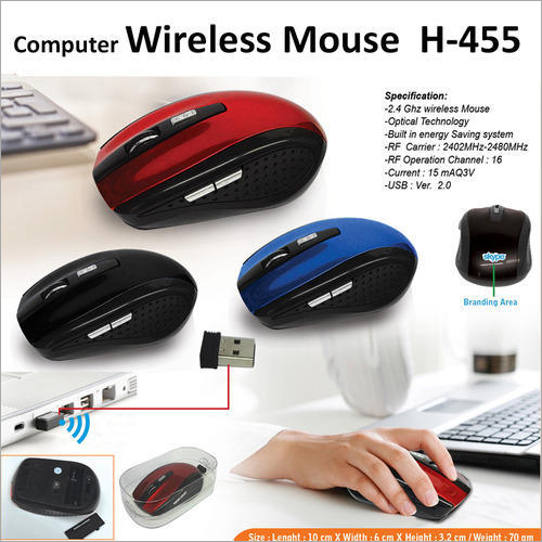 Computer Wireless Mouse H 455