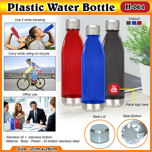 Plastic Water Bottle H 064