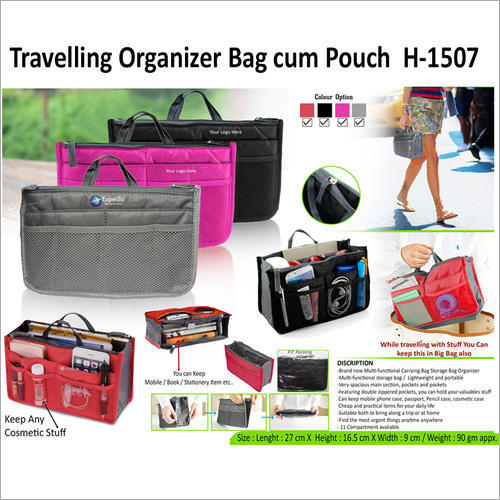 Travelling Organizer Bag Cum-Pouch H-1507