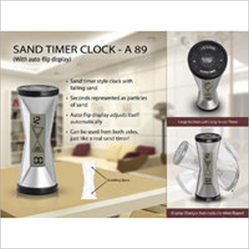 A89 – Sand Timer Clock (with Auto Flip Display