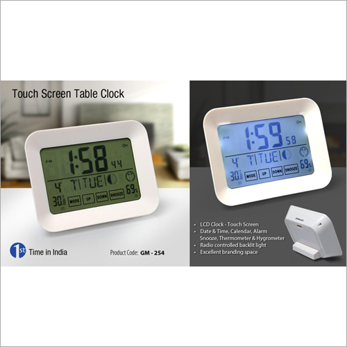 TOUCH SCREEN CLOCK