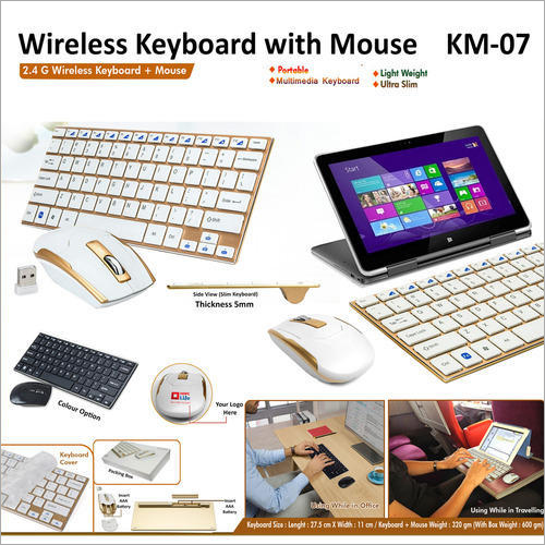Wireless Keyboard with Mouse KM07