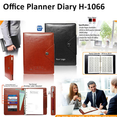Office Planner Diary 1066 Big Size