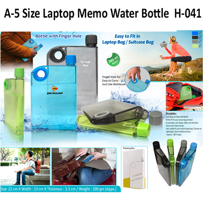 A-5 Note Book Bottle H-041