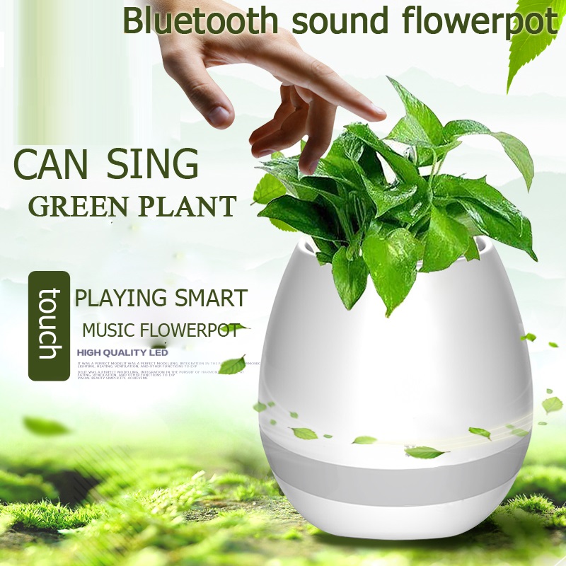 Smart Plant Pot Speaker SUB USB –S 108