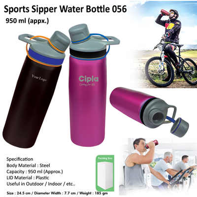 Sports Sipper Water Bottle-056