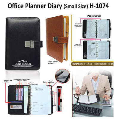 Office Planner Diary (Small Size) H-1074