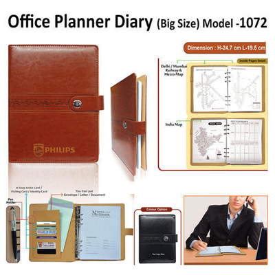 Office Planner Diary Big Size 1072
